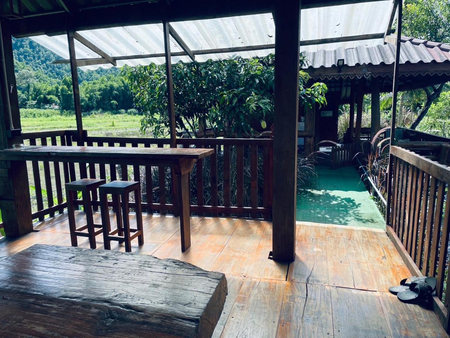 บ้านสวนวิวทุ่ง Ban Mae Sap Nua Exterior foto